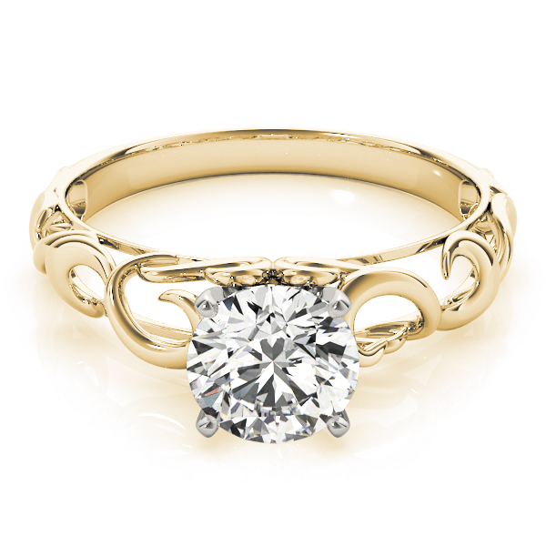 Deandria Natural 4 Prong  Diamond Ring